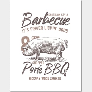 Finger Licking Good Barbecue Posters and Art